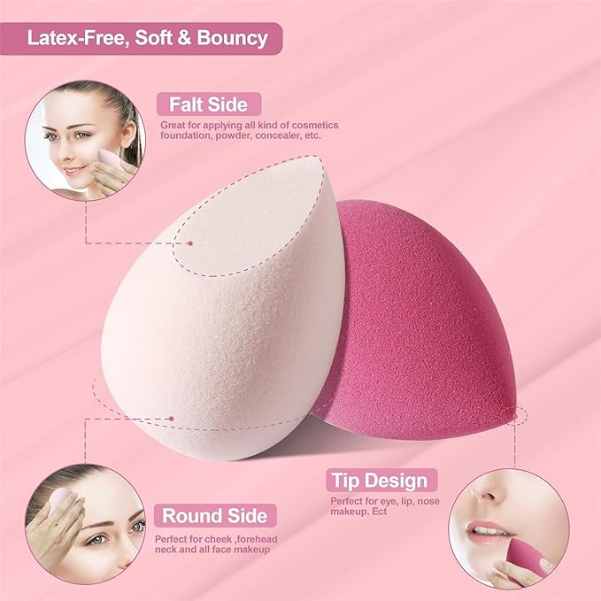 Foundation Make up Sponges (4pc)